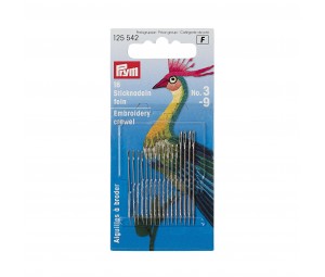 Set Ace fine broderie (nr. 3-9) - Prym 125542